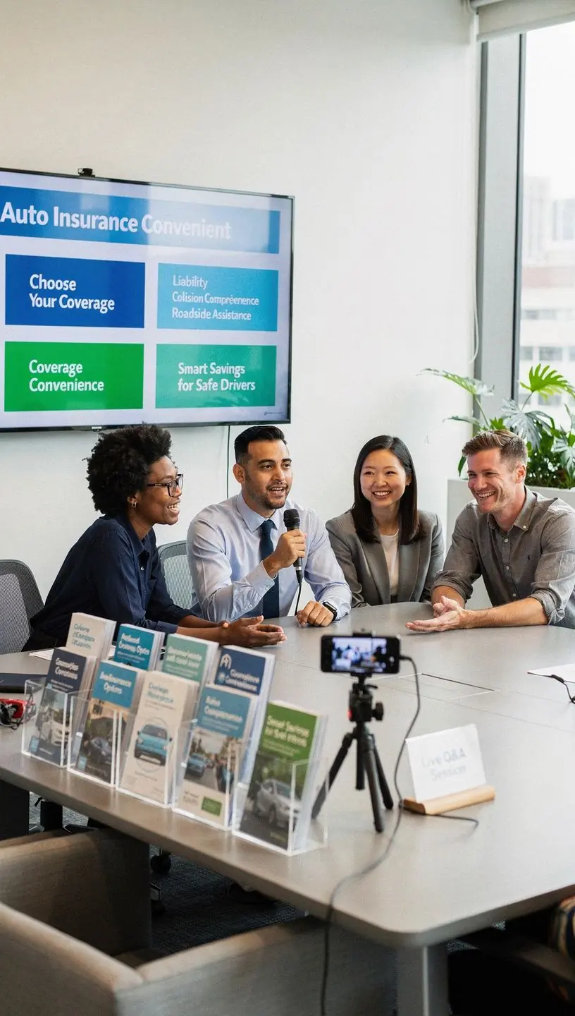 Uczestnicy sesji Q&A z notatnikami, zapisujący przydatne informacje.