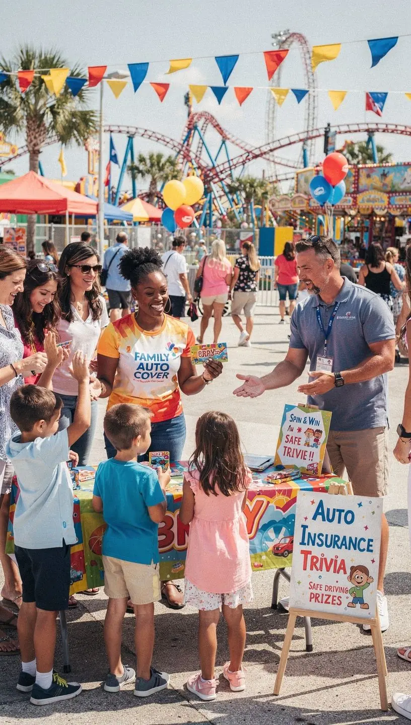 Konsultant ubezpieczeniowy udzielający porad klientowi w biurze.